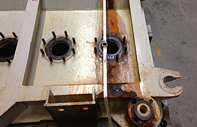 Sanierung Stirnplatte