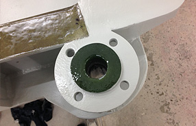 Sanierung Stirnplatte